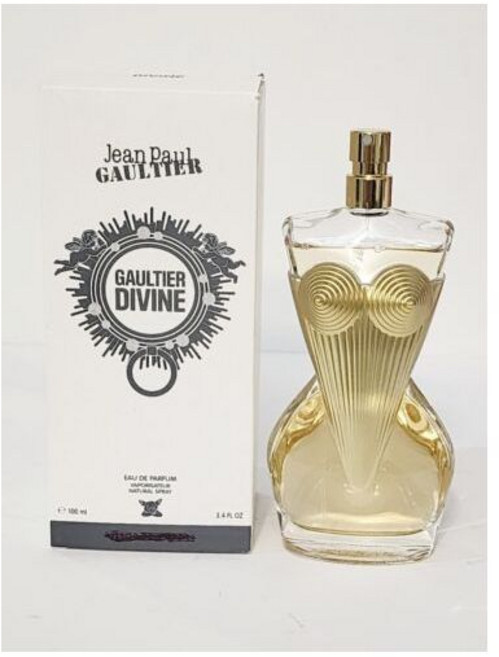 장폴고티에 DIVINE 3.4OZ 여성용 오 드 퍼퓸 스프레이 흰색 상자에 사진과 동일 184750, 1개