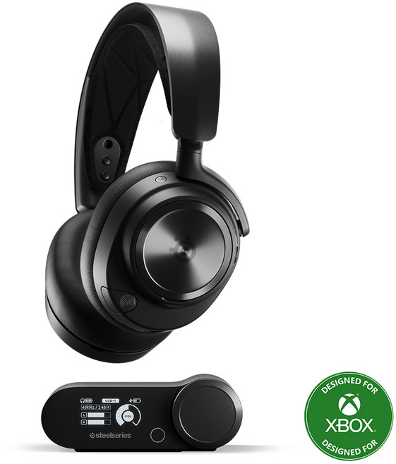 스틸시리즈 ARCTIS NOVA PRO WL X 무선 게이밍 헤드셋 / 공식 판매점, Black, ST-61521