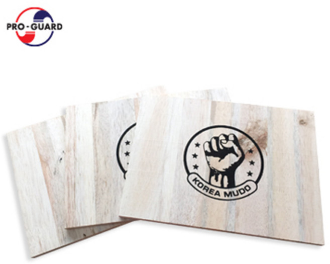 격파용 나무송판 (9mm)50장TAEKWONDO Wooden Board, 연한 우드, 1개