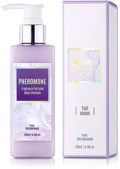 페로몬향 바디에멀전 풀문 200ml+아로마 젤 라벤더 4ml 1P증정, 1개, 200ml