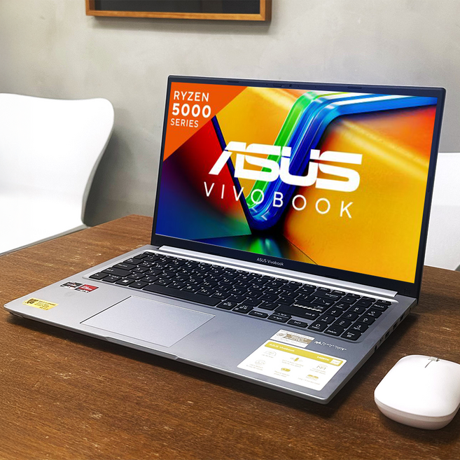 에이수스 2024 비보북 Go 15.6 라이젠5 라이젠 7000 시리즈 AMD Radeon, 쿨실버, 512GB, 16GB, WIN11 Pro, 15 비보북 라이젠7