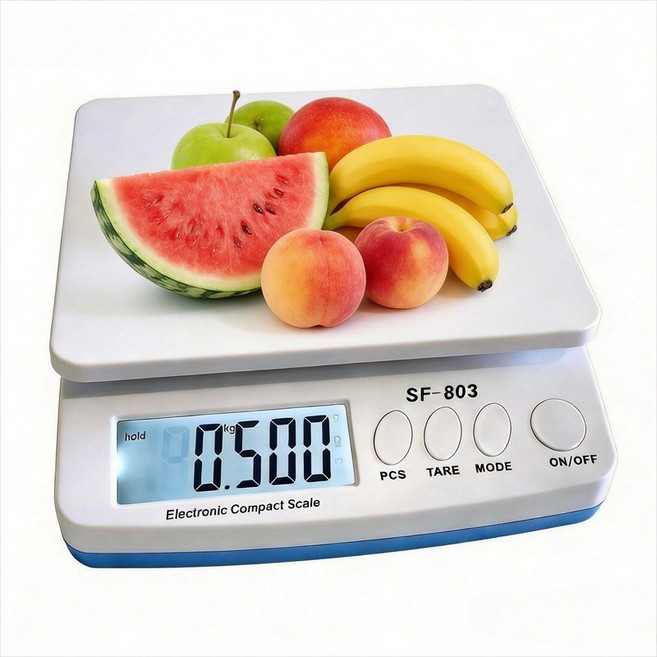 10kg 20kg 30kg 전자저울 체중계 체지방 공업용 계수저울 정밀 전자저울 상업용 고정밀 가정용 주방 소형 저 전자저울, White