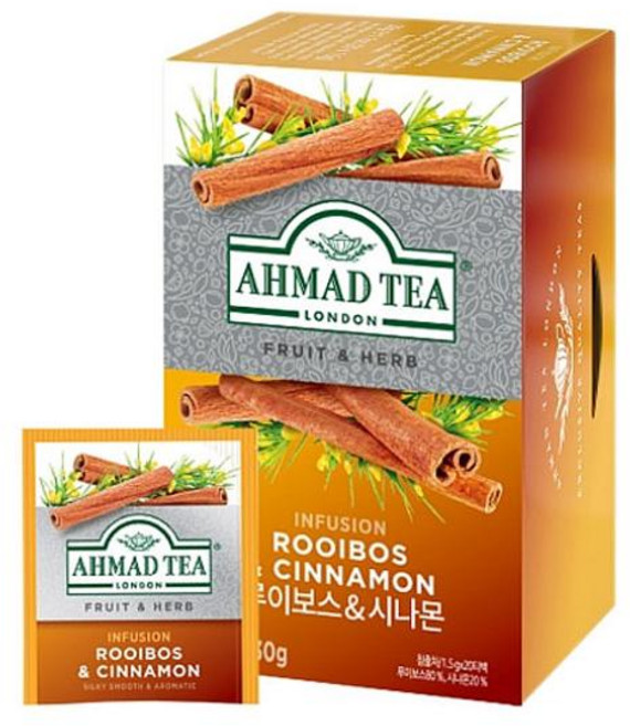 (아마드) 루이보스n시나몬 허브차 20티백 허브티백, 1개, 1.5g, 1개, 20개입
