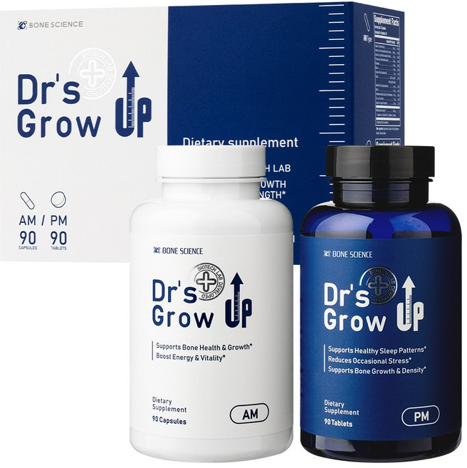 미국 본사이언스 닥터스그로우업 닥터스업 AM+PM, 1박스, 90정