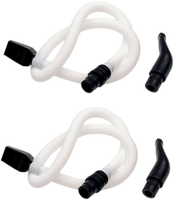 마이드 삼익 영창 호환 멜로디언 호스 + 마우스피스 세트, 2세트, 블랙