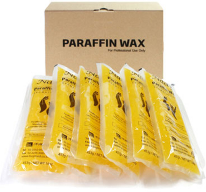 가정용 의료용 파라핀 왁스 오렌지향, 6개