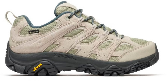 MERRELL Moab 3 Gore-Tex 防水登山健行鞋-男款 淺綠色