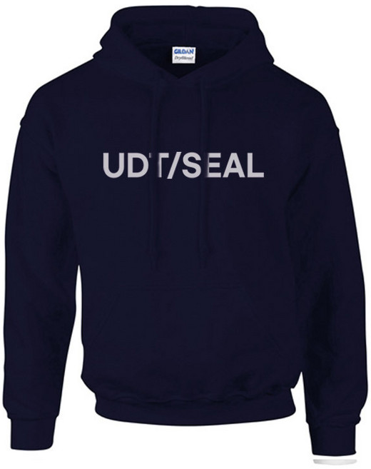 밀리터리 기모 네이비 후드티 UDT/SEAL