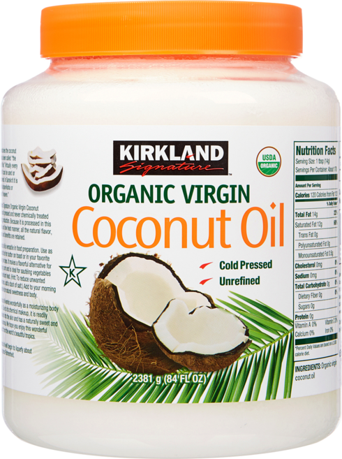 Kirkland Signature 코코넛 오일 235.4ml(84액량 온스), 235ml, 1개