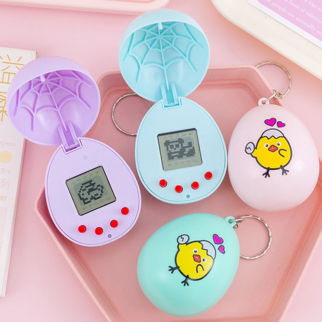 동물키우기 게임기 Ver.egg 1개 달걀 계란 에그 추억의 어린이 장난감 완구 문방구 다마고치 애완동물 포켓, NSG116  랜덤