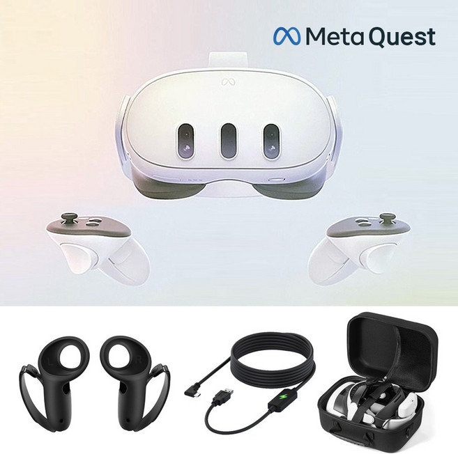 IT_메타 퀘스트3 512GB 골드패키지(본품+그립+가방+케이블) 재고보유, 단일옵션, 1개