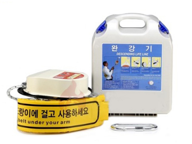 한국소방자재 완강기 모음 3~10층 층수선택