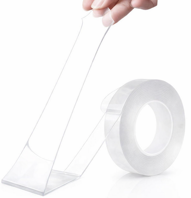 키친9단 초강력 실리콘 양면테이프 2mm x 2cm x 5M, 1개