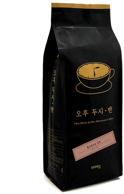 오후두시반 원두커피 케냐 AA 1kg 홀빈, 단품, 1개