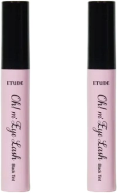 에뛰드하우스 오 마이 래쉬 쌩얼 카라 7ml, 6호 블랙틴트, 2개