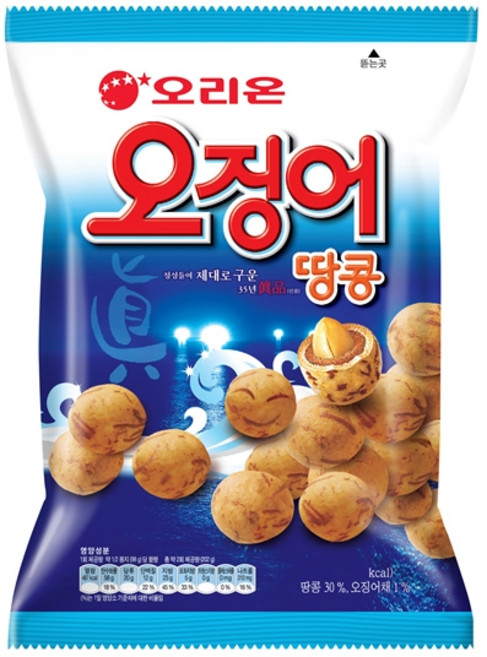오리온 오징어 땅콩, 180g, 1개