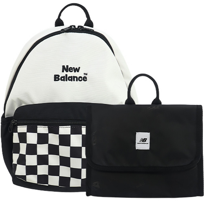 뉴발란스키즈 아동용 패턴 소풍가방