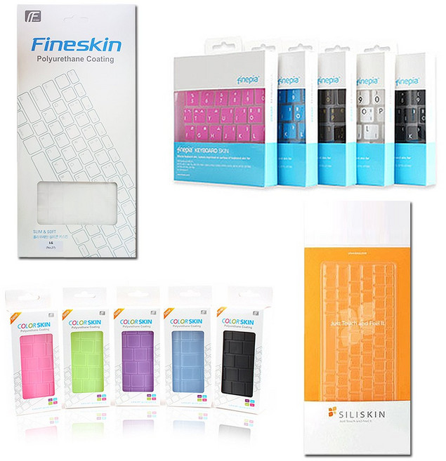 MSI 알파15 A3DD 전용 키보드 키스킨 4종, 1개, 파인피아(블랙)