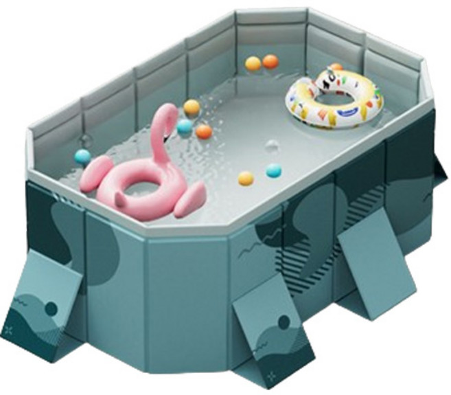 패밀리 가정용 풀장 원터치 대형 접이식 간이 수영장, 1개