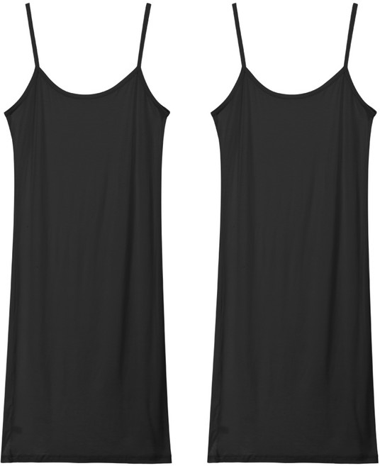 엘라운지 1+1 빅사이즈 Y존 커버 원피스 나시