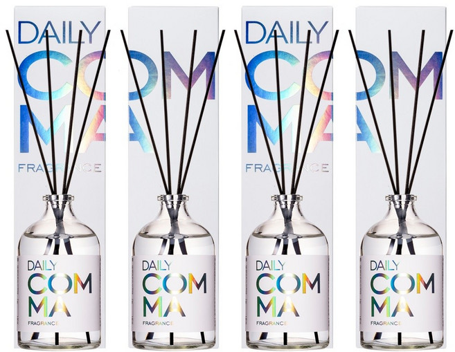 데일리콤마 착한 디퓨저 100ml 4p 세트, 스프링플라워, 데일리파이브, 스프링플라워, 랜덤발송