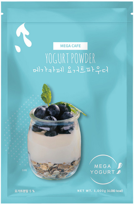 메가카페 요거트 파우더 1kg, 1개입, 1개