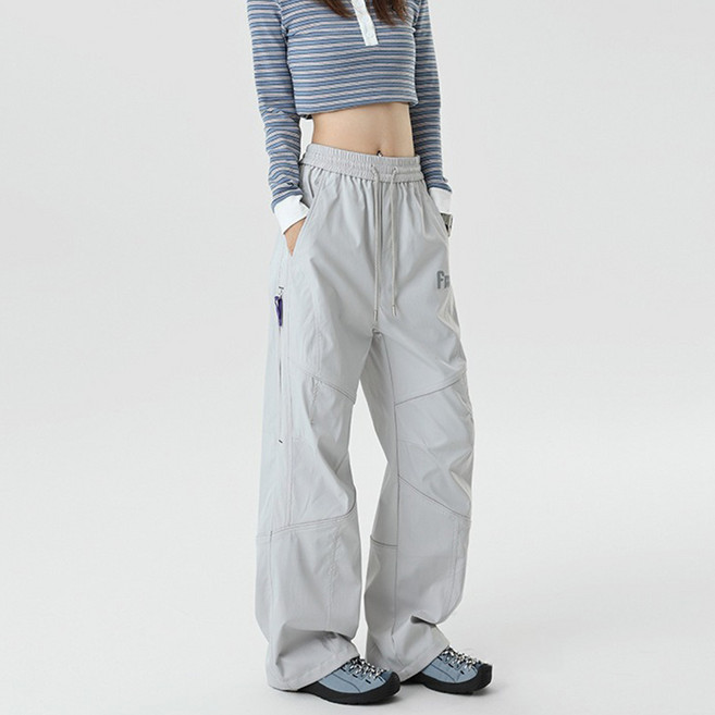 여성 방수 밴딩조절 아웃도어 팬츠 등산바지