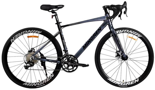 BIKEONE MG16 EVO 鋁合金彎把20速碟煞版甩把公路車 煞變合一易操控入門競速碟煞彎把跑車破風CP首選, 灰黑, 1個