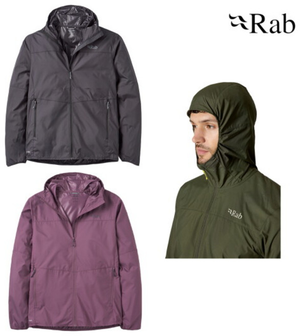 Rab 윈드개더 후디 QWS-84 경량 방풍 자켓 3165138