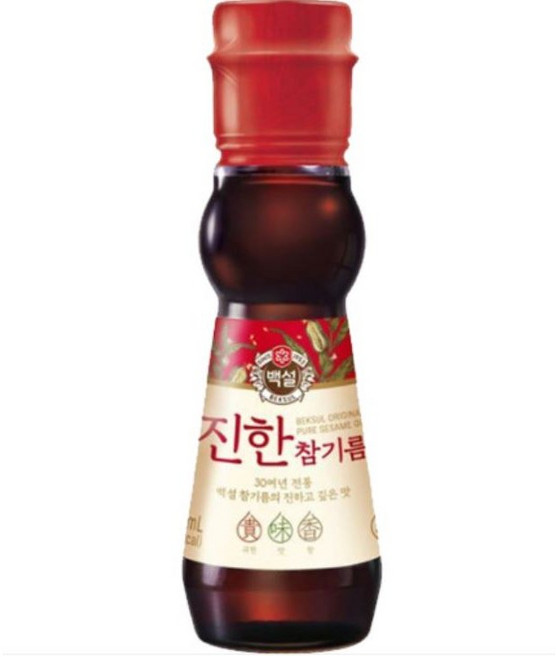 백설 진한참기름, 110ml, 2개