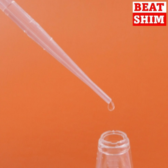 대용량 투명 플라스틱 스포이드 과학실험 연구실, 100개, 5ml