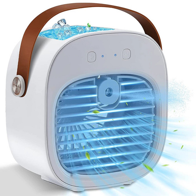 소형 냉풍기 저소음 강력냉각 미니 이동식 에어쿨러 원룸 사무실 가정용, T144-EDITION