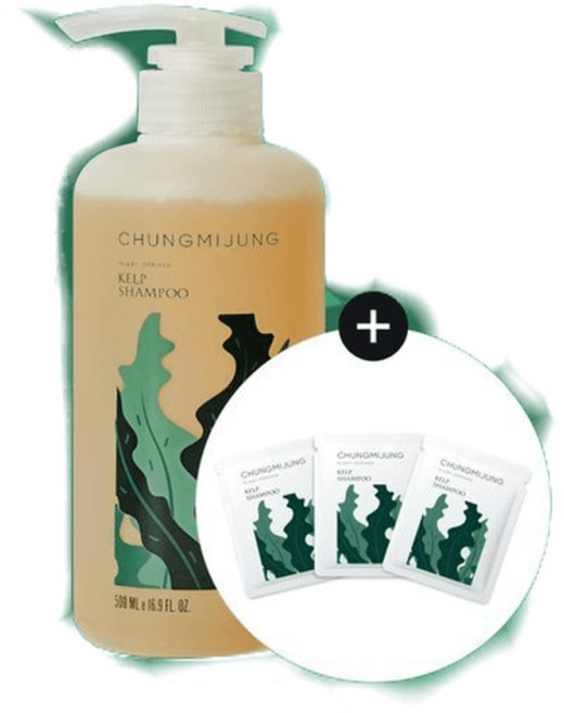 청미정 다시마 샴푸 500ml+21ml 521ml/1세트, 1세트, 500ml