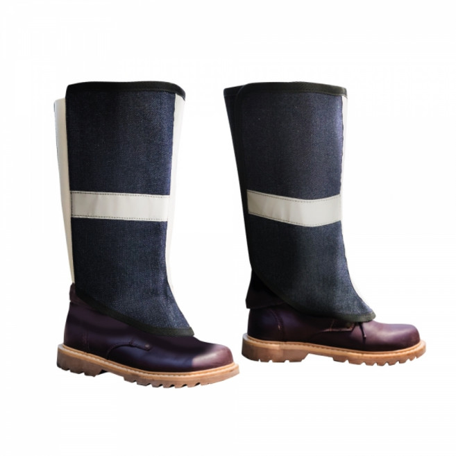 AG-1D REF 카멜로 빛반사 데님 용접 각반 (2개입), one color, 1개