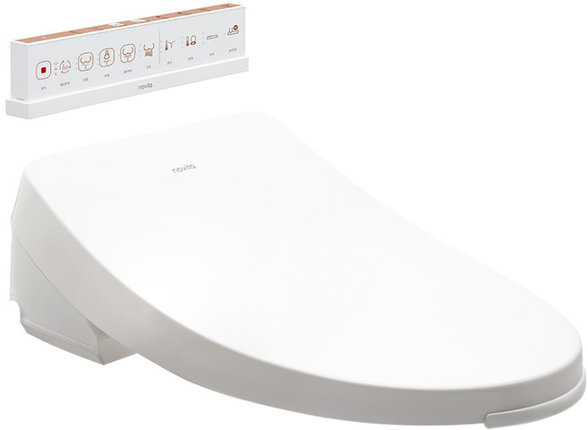 노비타 살균비데 IPX7 리모컨형BD-H730H0 온수비데 강력세정 온풍건조 절전형 우리집 위생필수템 간편설치, 방문설치, BD-H730H0(설치비현장결제)