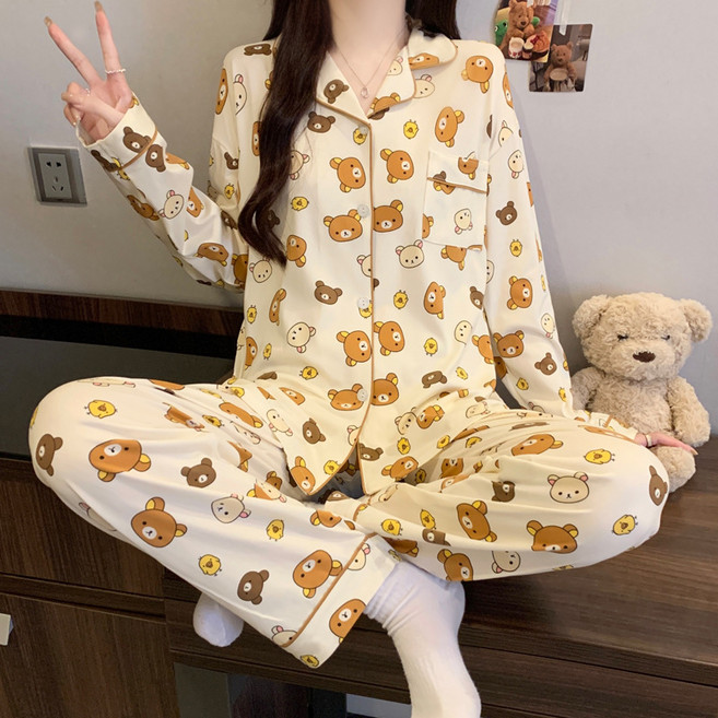 옐상 리락쿠마 잠옷세트 긴팔 반팔 긴바지 반바지