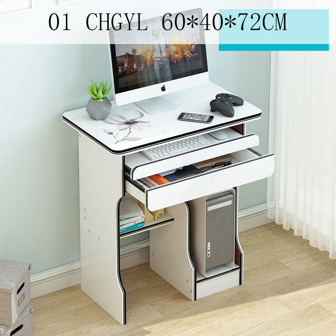 뉴타임즈13 데스크톱 컴퓨터 책상 소형 싱글 침실 가정 용 탁자 XT36 A18, 01 CHGYL 60*40*72CM