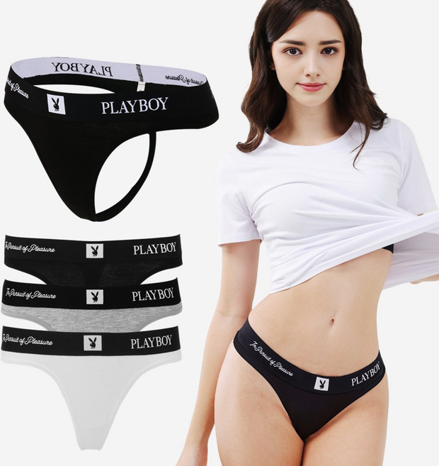 플레이보이 우먼 빅밴드 티팬티 1매