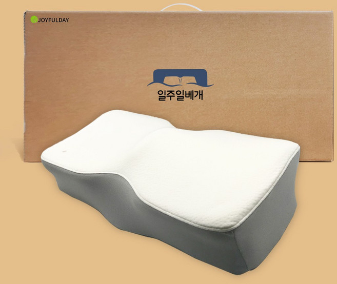 옆잠 옆으로자는베개 임산부베개 코골이완화 일주일베개, 그레이, 1개