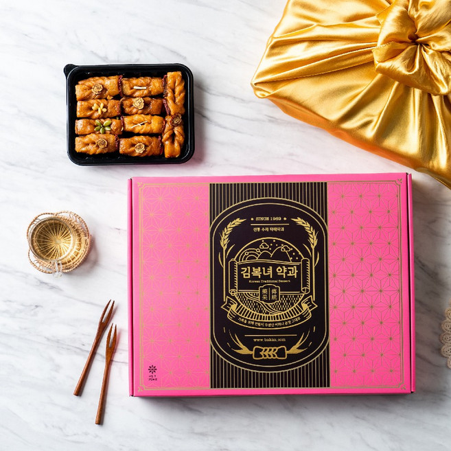 김복녀약과 수제 장인 약과 디저트 선물 세트, 1세트, 1.6kg