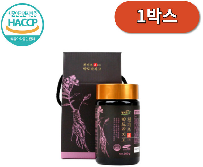천기초 진 국산 약도라지고, 1박스, 1개입, 240g