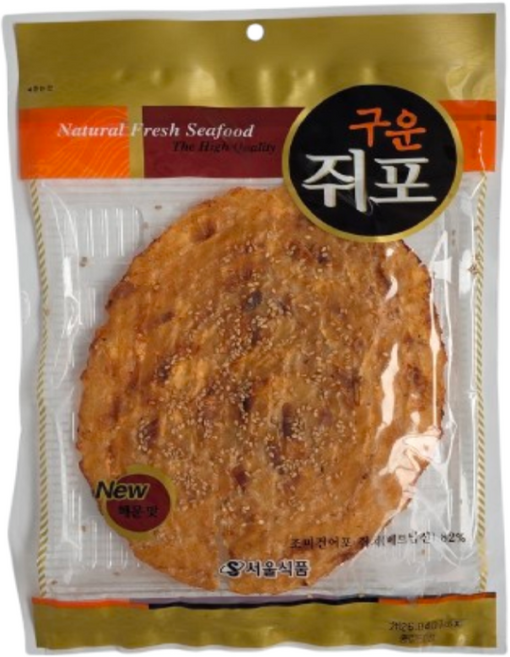 서울식품 참깨 황제 쥐포 [소포장], 1개, 50g