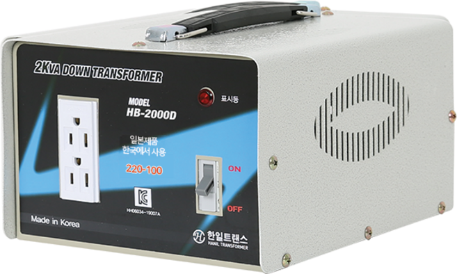링코아 2k 220-100 다운변압기 / 한일트랜스/도란스/ 일본제품 한국에서 사용, 링2k 220-100(일본제품 한국사용), 1개