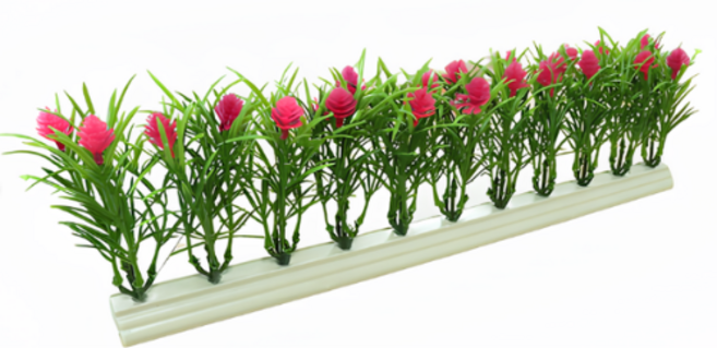 꽃 칸막이(핑크) 정육칸막이 쇼케이스장식용품, 10개, 핑크