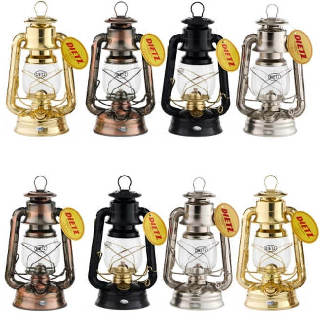 디에츠 76 Dietz 캠핑랜턴 오리지날 스톰 오일랜턴 감성캠핑 호야등 파라핀오일 등유랜턴, 브론즈, 1개