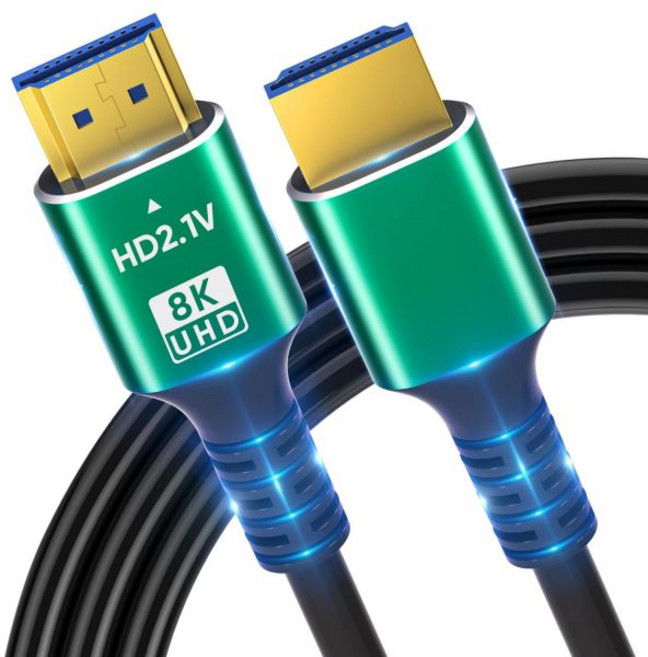 8K 4K 10K HDMI 케이블 48Gbps 13FT4M 초고속 2.1 코드-4K120Hz 8K60Hz DTSX HDCP 2.2 및 2.3 HDR 10 Roku TVPS5HD, 8K 4K 10K HDMI 케이블 48Gbps 13FT
