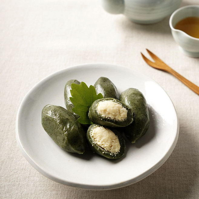 다원 모시떡 쫄깃한 떡 속에 영양 좋은 못싯잎을 넣은 다원 모시떡, 1개, 450g