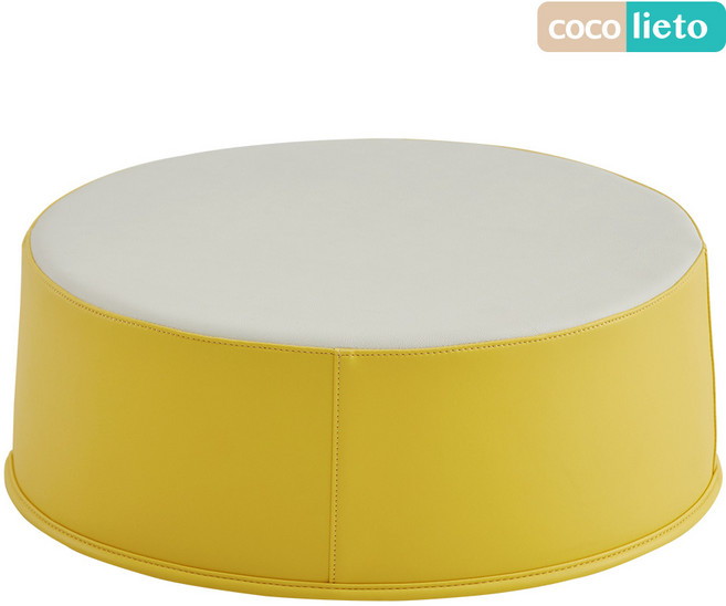 리에또 마카롱 유아테이블 유아스툴 아기책상 유아의자, 레몬