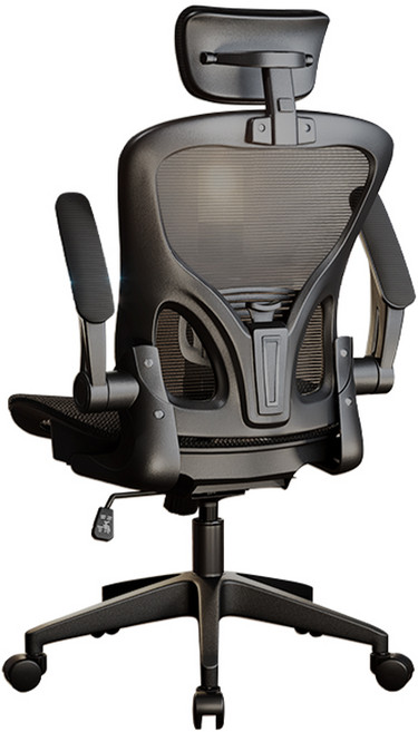 Xpanse 901 青少年學生椅 人體工學椅 家用辦公椅 可翻轉護手 電腦椅電競椅旋轉升降椅, W901黑色-冰絲全網-可逍遙