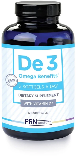 PRN De 드라이아이 오메가 베네피트 + 비타민D3 120정, 1개 - 쿠팡